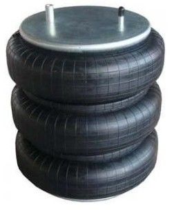 amortiguaciones de aire con resorte del camión de 70mm-1000m m Rubber+Metal Iveco con el amortiguador de choque de gas